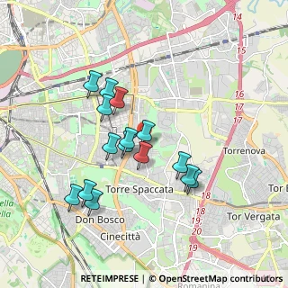 Mappa Via Francesco Maratti, 00172 Roma RM, Italia (1.69133)