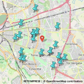 Mappa Via Francesco Maratti, 00172 Roma RM, Italia (2.3065)