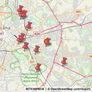 Mappa Via Francesco Maratti, 00172 Roma RM, Italia (5.07909)