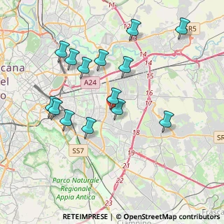 Mappa Via Francesco Maratti, 00172 Roma RM, Italia (4.105)