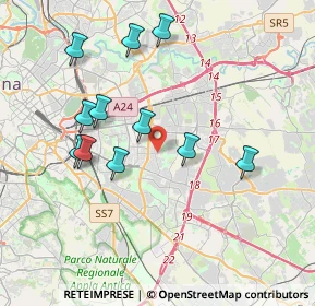 Mappa Via Francesco Maratti, 00172 Roma RM, Italia (3.94)