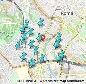 Mappa Via Ergisto Bezzi, 00153 Roma RM, Italia (0.9825)