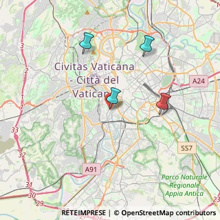 Mappa Via Ergisto Bezzi, 00153 Roma RM, Italia (3.5975)