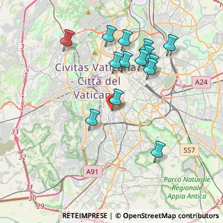 Mappa Via Giuseppe Marcora, 00153 Roma RM, Italia (4.14857)