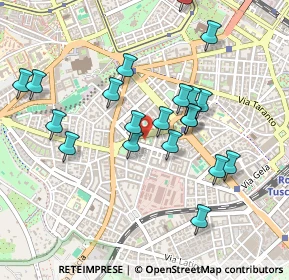 Mappa Via Cerveteri, 00183 Roma RM, Italia (0.488)