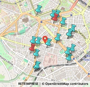 Mappa Via Cerveteri, 00183 Roma RM, Italia (0.51)