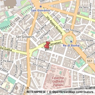 Mappa Via Ceneda, 39, 00183 Roma, Roma (Lazio)