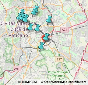 Mappa Via Cerveteri, 00183 Roma RM, Italia (4.2025)