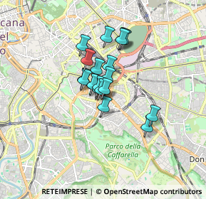 Mappa Via Cerveteri, 00183 Roma RM, Italia (1.1315)