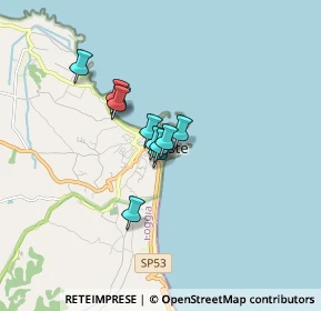 Mappa Via Guglielmo Oberdan, 71019 Vieste FG, Italia (1.04455)