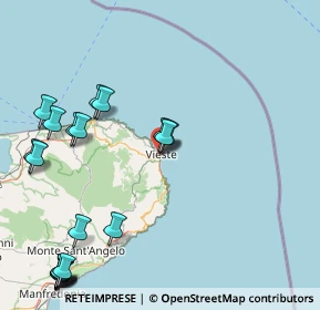 Mappa Via Brig. Sollitto, 71019 Vieste FG, Italia (23.1395)