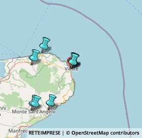 Mappa Via Brig. Sollitto, 71019 Vieste FG, Italia (13.67929)