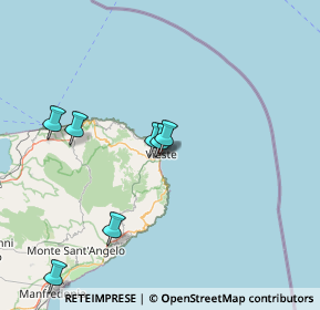 Mappa Via Brig. Sollitto, 71019 Vieste FG, Italia (36.15308)