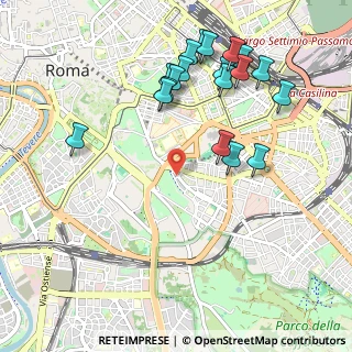 Mappa Via Pannonia, 00183 Roma RM, Italia (1.194)