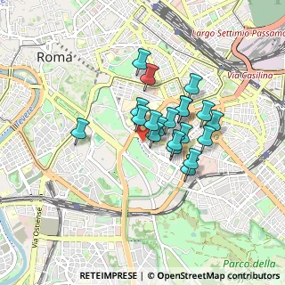 Mappa Via Pannonia, 00183 Roma RM, Italia (0.6495)