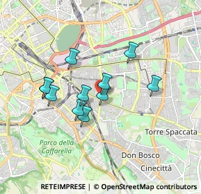 Mappa Piazza della Marranella, 00177 Roma RM, Italia (1.52636)