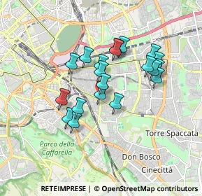 Mappa Piazza della Marranella, 00177 Roma RM, Italia (1.547)