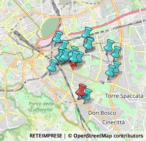 Mappa Piazza della Marranella, 00177 Roma RM, Italia (1.3225)