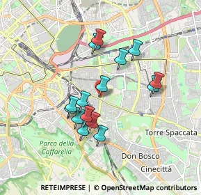 Mappa Piazza della Marranella, 00177 Roma RM, Italia (1.60467)