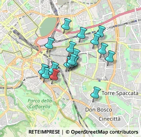 Mappa Piazza della Marranella, 00177 Roma RM, Italia (1.30947)
