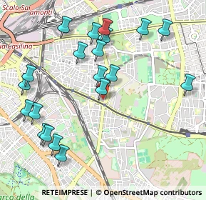 Mappa Piazza della Marranella, 00177 Roma RM, Italia (1.211)