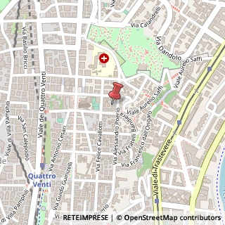 Mappa Via Alessandro Poerio, 22 a/b, 00152 Roma, Roma (Lazio)