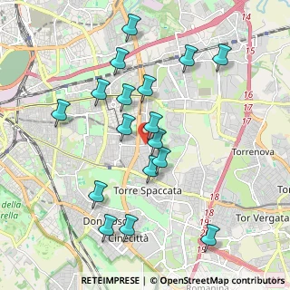 Mappa Via dei Meli, 00172 Roma RM, Italia (2.07353)