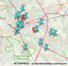 Mappa C-D, 00172 Roma RM, Italia (4.08529)