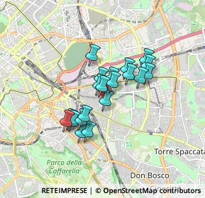 Mappa Via Roberto Malatesta, 00170 Roma RM, Italia (1.2875)