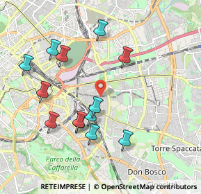 Mappa Via Roberto Malatesta, 00170 Roma RM, Italia (2.08538)