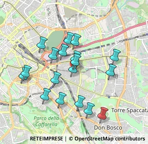 Mappa Via Roberto Malatesta, 00170 Roma RM, Italia (1.78722)