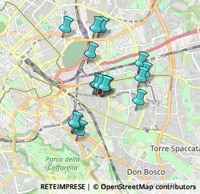 Mappa Via Roberto Malatesta, 00170 Roma RM, Italia (1.41875)