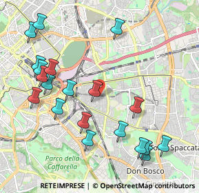 Mappa Via Roberto Malatesta, 00170 Roma RM, Italia (2.493)