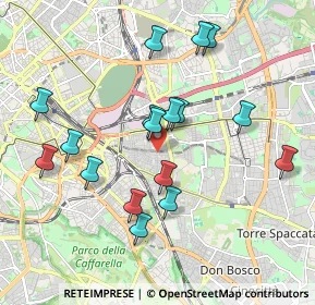 Mappa Via Roberto Malatesta, 00170 Roma RM, Italia (1.98235)