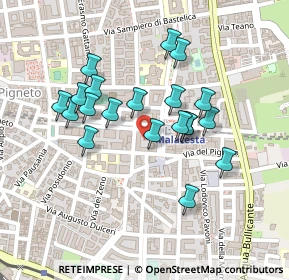 Mappa Via Roberto Malatesta, 00170 Roma RM, Italia (0.209)