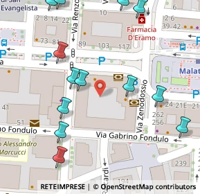 Mappa Via Roberto Malatesta, 00170 Roma RM, Italia (0.11)