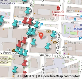 Mappa Via Roberto Malatesta, 00170 Roma RM, Italia (0.07037)