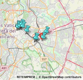 Mappa Via Roberto Malatesta, 00170 Roma RM, Italia (3.39727)