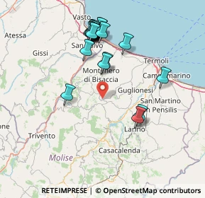 Mappa Via Fonte Iacovella, 86037 Palata CB, Italia (16.2505)