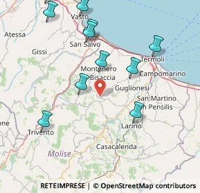 Mappa Via Fonte Iacovella, 86037 Palata CB, Italia (19.40727)