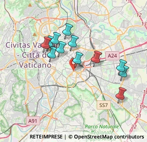 Mappa Piazza di S. Giovanni in Laterano, 00184 Roma RM, Italia (3.43333)