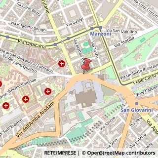 Mappa Piazza di San Giovanni in Laterano,  46, 00184 Roma, Roma (Lazio)
