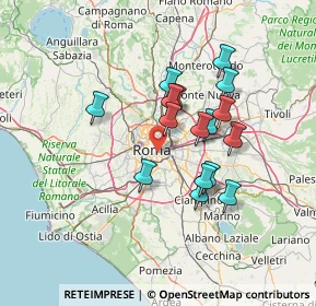 Mappa 00100 Roma RM, Italia (12.21125)