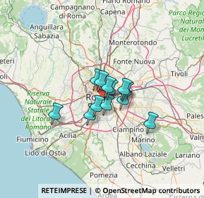 Mappa 00100 Roma RM, Italia (7.26917)
