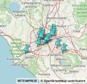 Mappa 00100 Roma RM, Italia (7.12923)