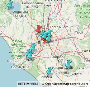 Mappa 00100 Roma RM, Italia (13.82818)