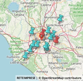 Mappa 00100 Roma RM, Italia (10.42538)