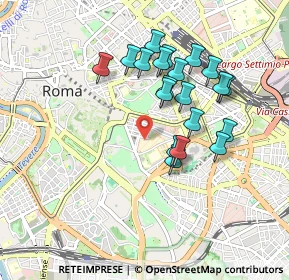 Mappa 00100 Roma RM, Italia (0.8705)