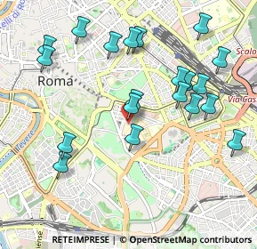 Mappa 00100 Roma RM, Italia (1.1205)