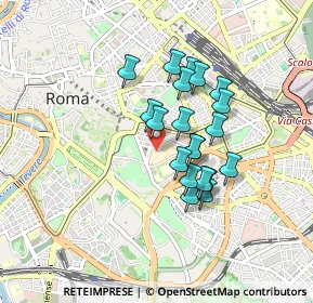 Mappa 00100 Roma RM, Italia (0.7135)